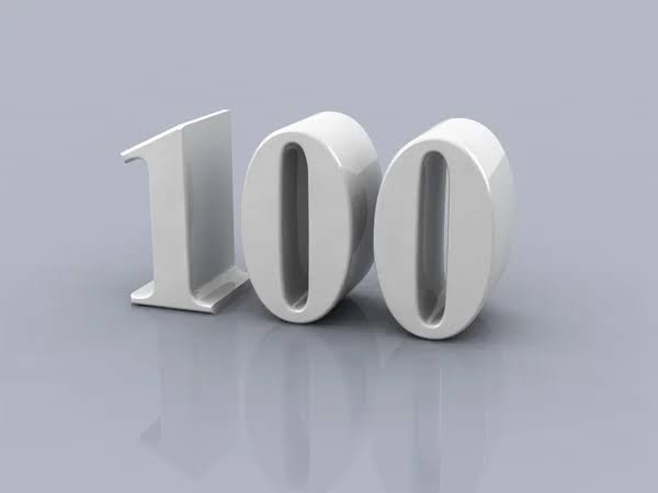 One hundred
